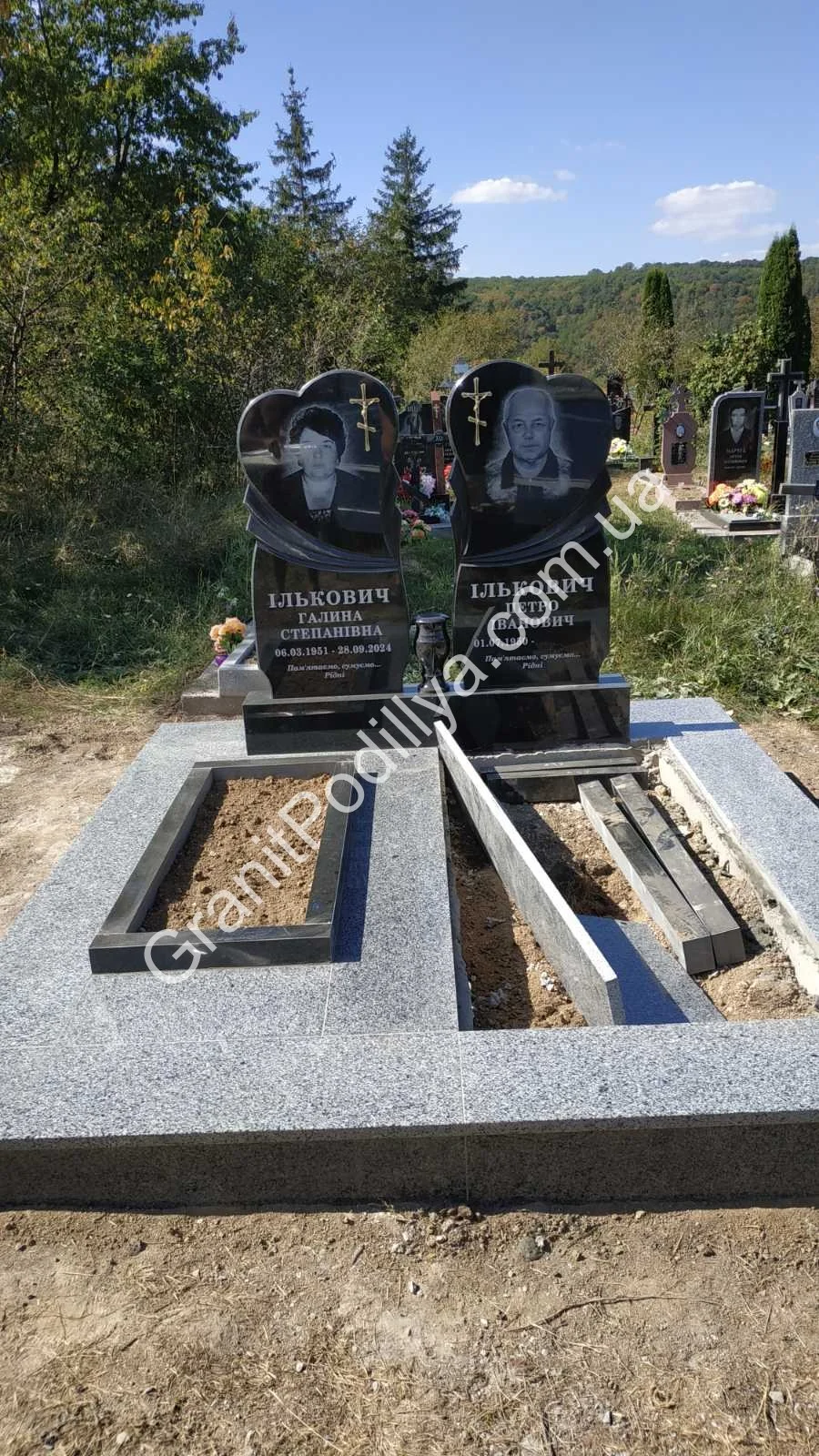 Одинарний пам'ятник з граніту - Кам'янець-Подільський | GranitPodillya